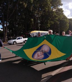 Marcha Nacional da Cidadania pela Vida protesta contra aborto em Brasília